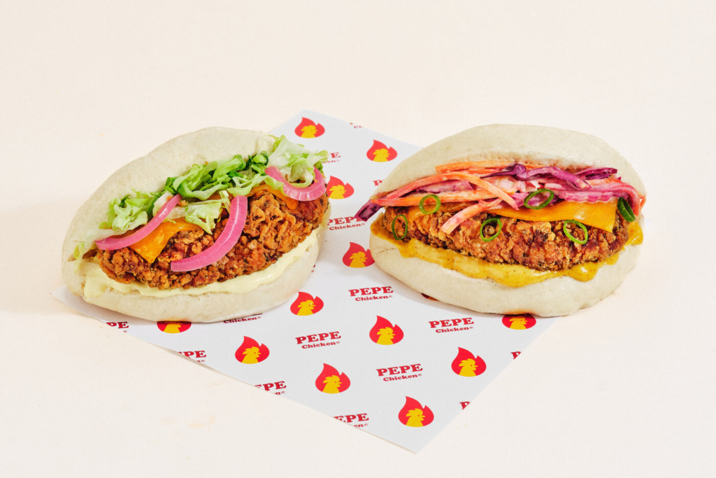 Gua Bao au poulet frit Pepe Chicken