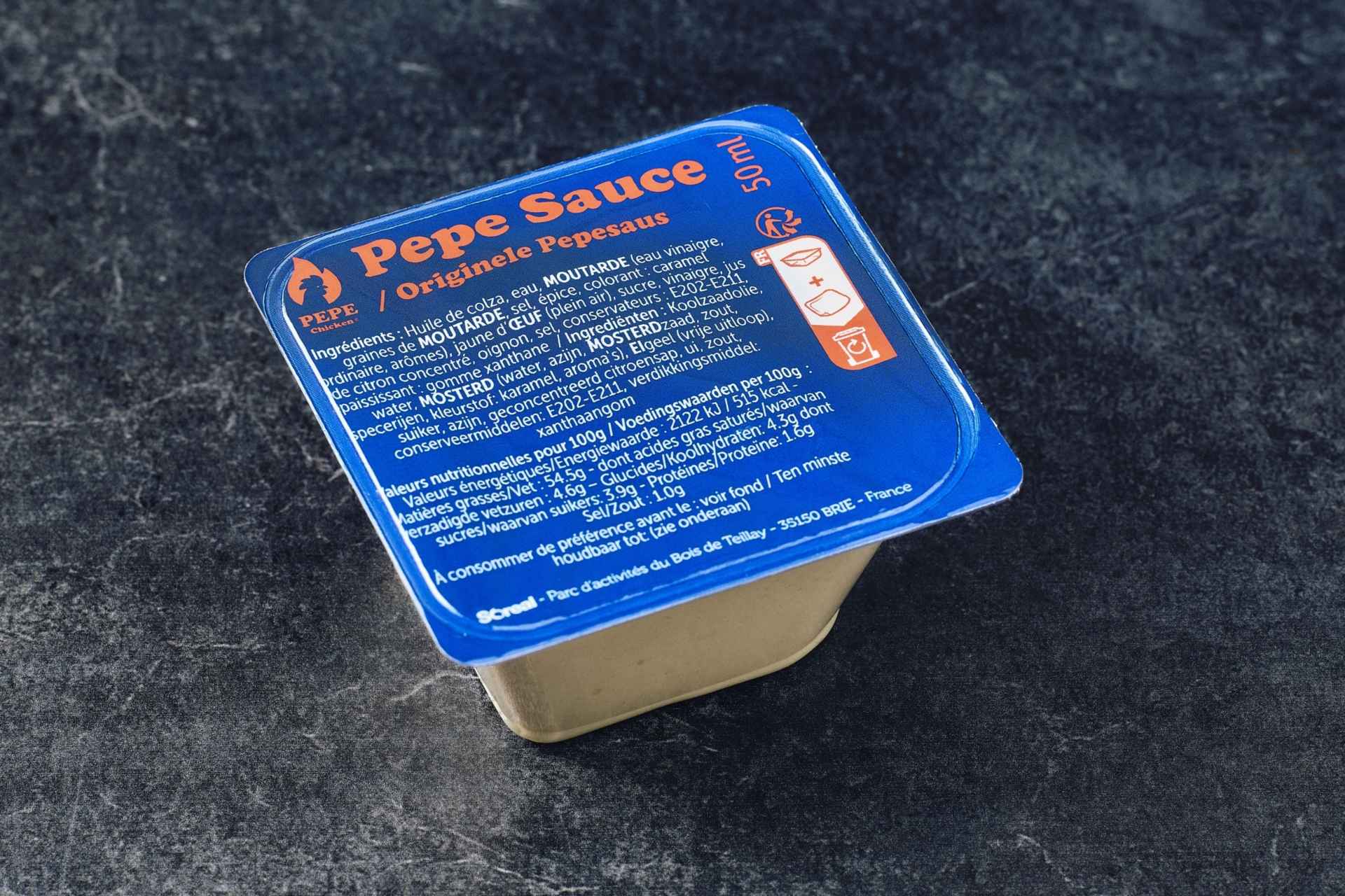 sauce original pepe